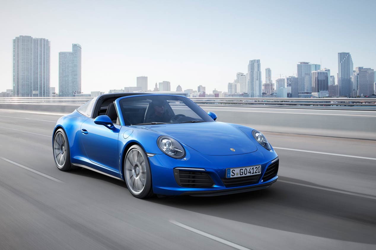 Porsche 911 Carrera 4 y 911 Targa 4 2016, las mejores fotos