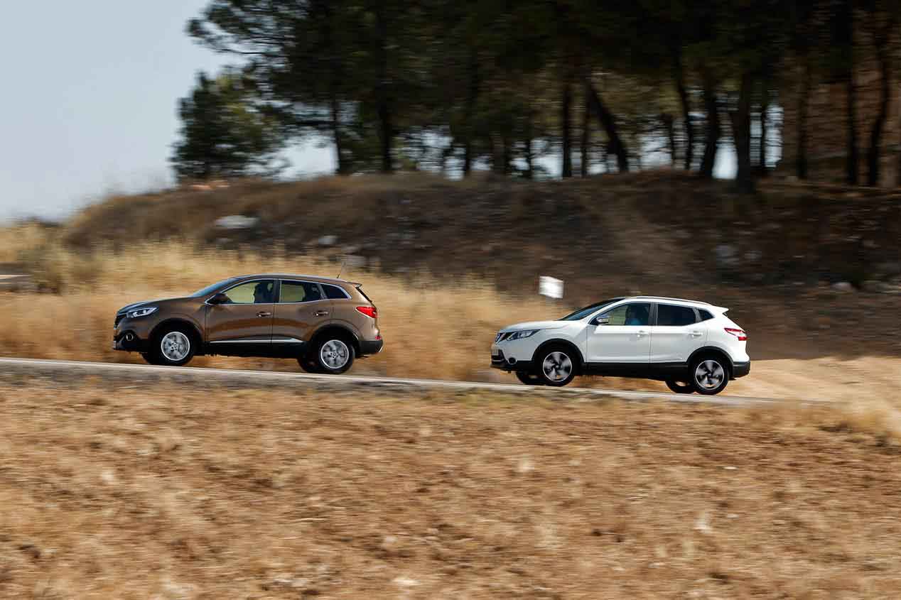 Nissan Qashqai dCi 130 4x4i 360 contra Renault Kadjar dCi 130 4x4 X Mod, las mejores fotos