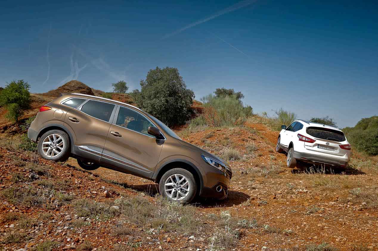 Nissan Qashqai dCi 130 4x4i 360 contra Renault Kadjar dCi 130 4x4 X Mod, las mejores fotos