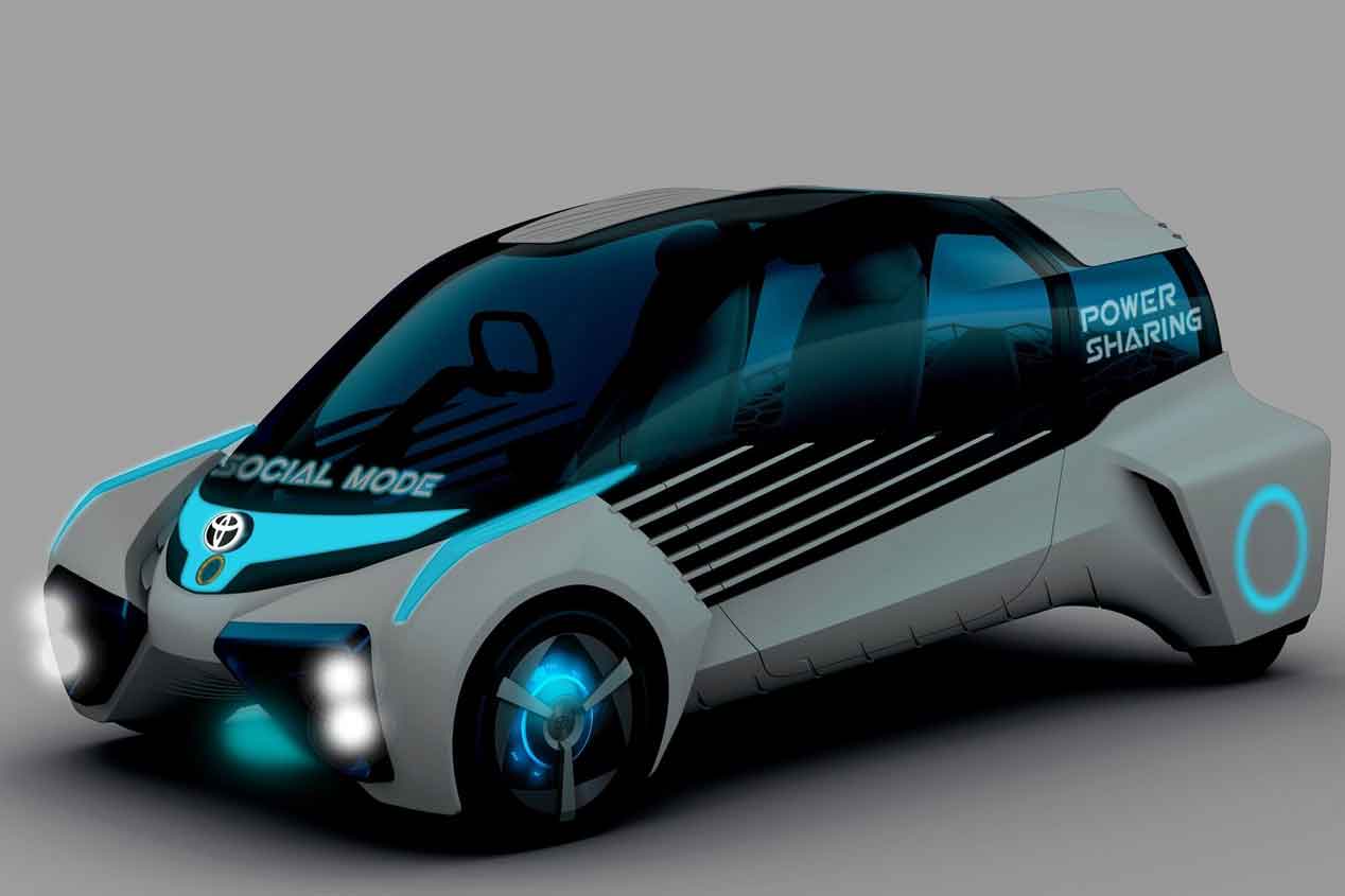 Toyota FCV Plus Concept: hidrógeno y electricidad para la ciudad