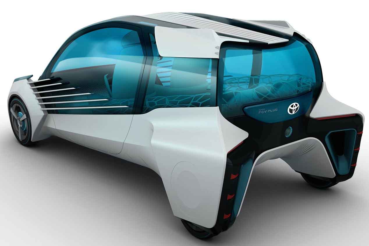 Toyota FCV Plus Concept: hidrógeno y electricidad para la ciudad