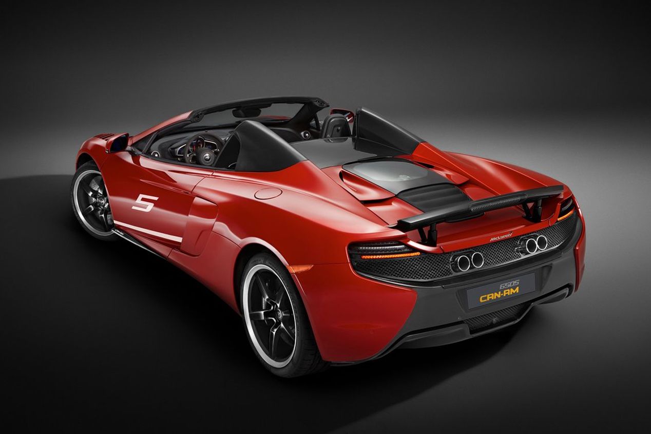 McLaren 650S Can-Am, un guiño a la historia