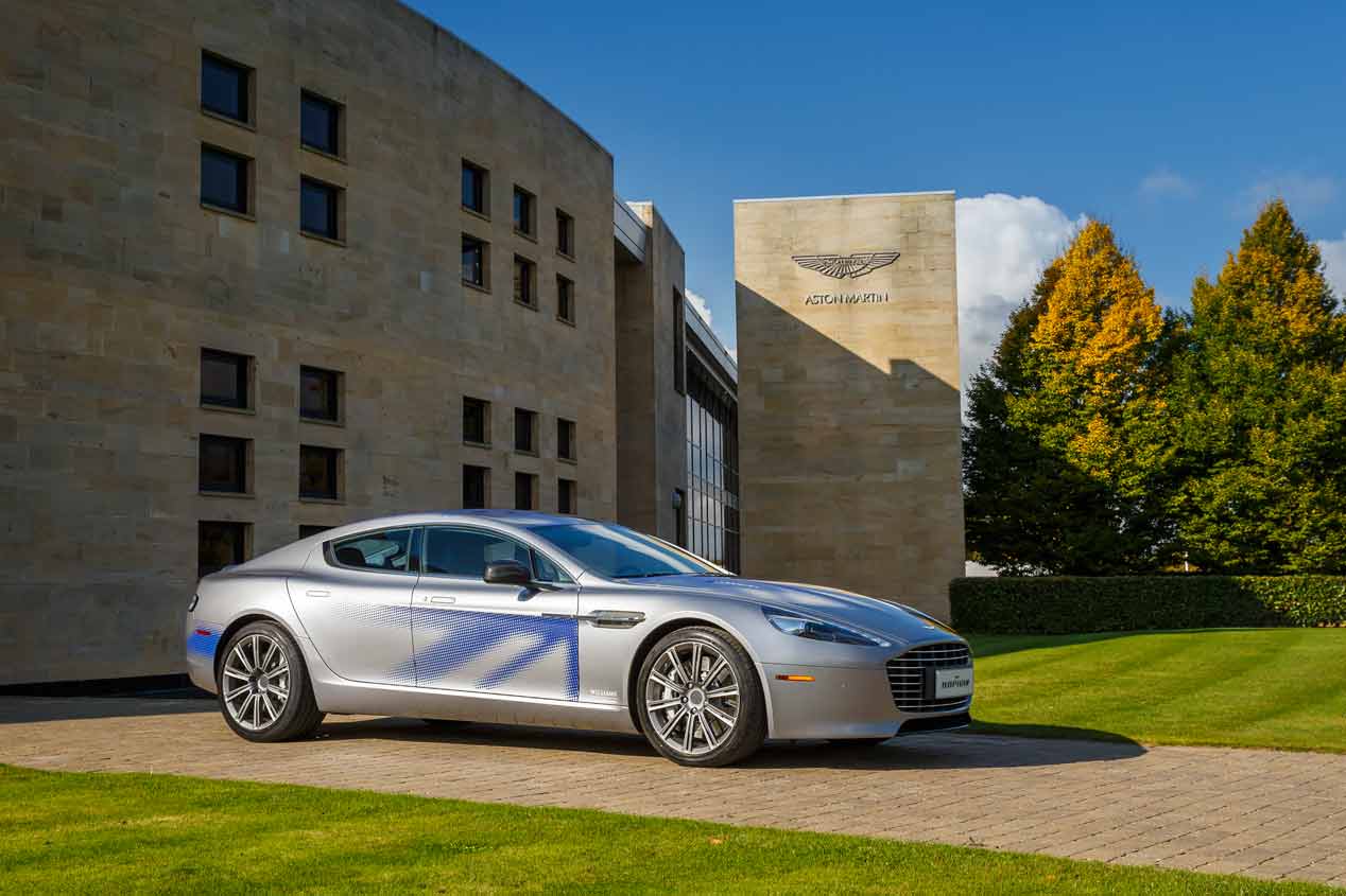 Aston Martin RapidE Concept, sus primeras fotos