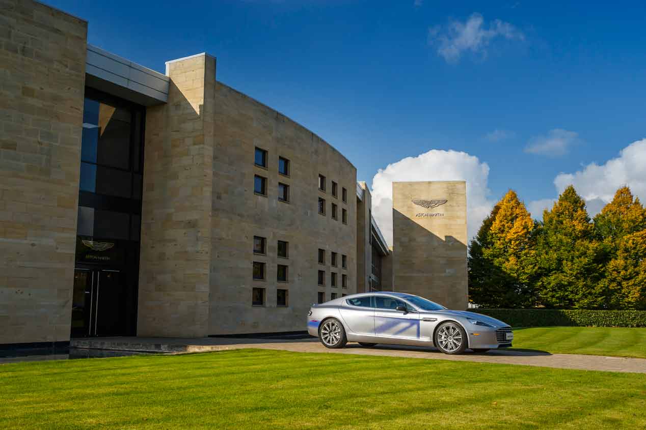 Aston Martin RapidE Concept, sus primeras fotos