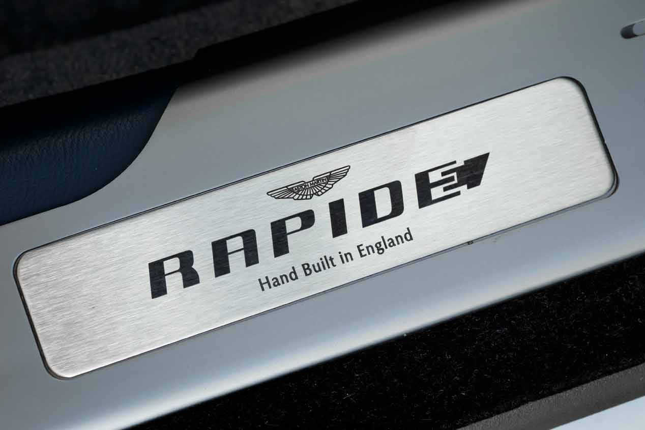 Aston Martin RapidE Concept, sus primeras fotos