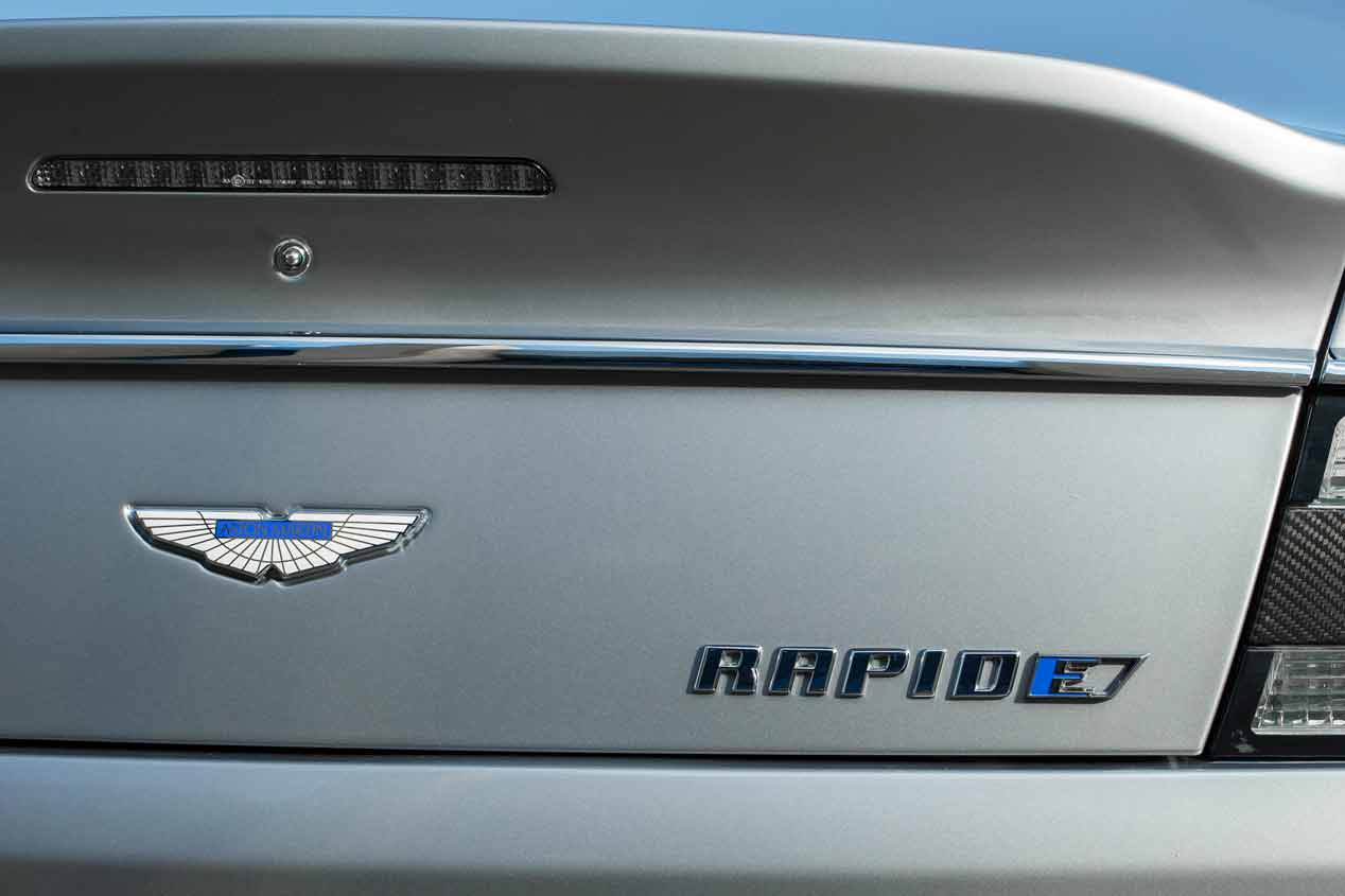 Aston Martin RapidE Concept, sus primeras fotos