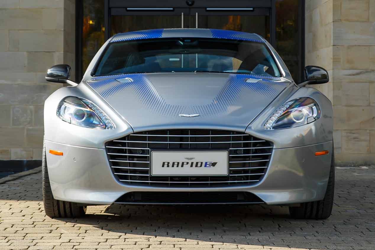 Aston Martin RapidE Concept, sus primeras fotos