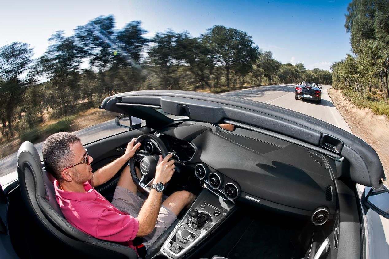 Audi TT Roadster 2.0 TFSi Quattro y BMW Z4 28i sDrive enfrentados