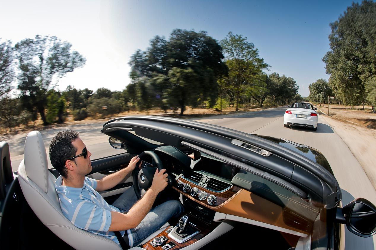 Audi TT Roadster 2.0 TFSi Quattro y BMW Z4 28i sDrive enfrentados