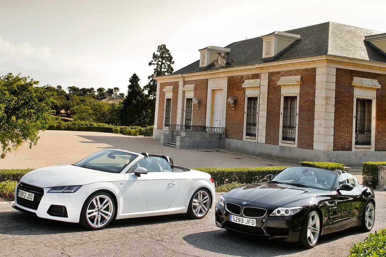 Audi TT Roadster 2.0 TFSi Quattro y BMW Z4 28i sDrive enfrentados