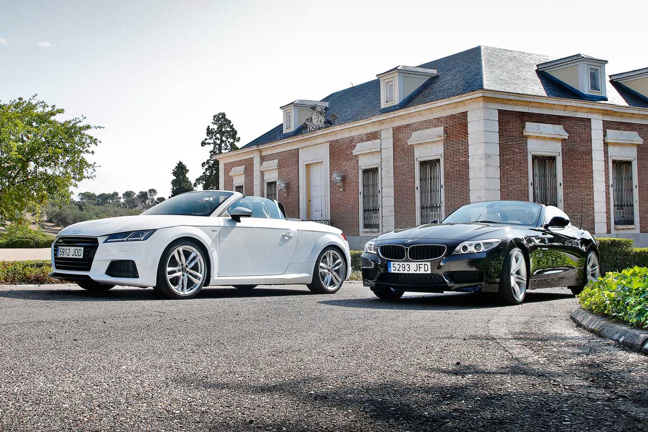 Audi TT Roadster 2.0 TFSi Quattro y BMW Z4 28i sDrive enfrentados