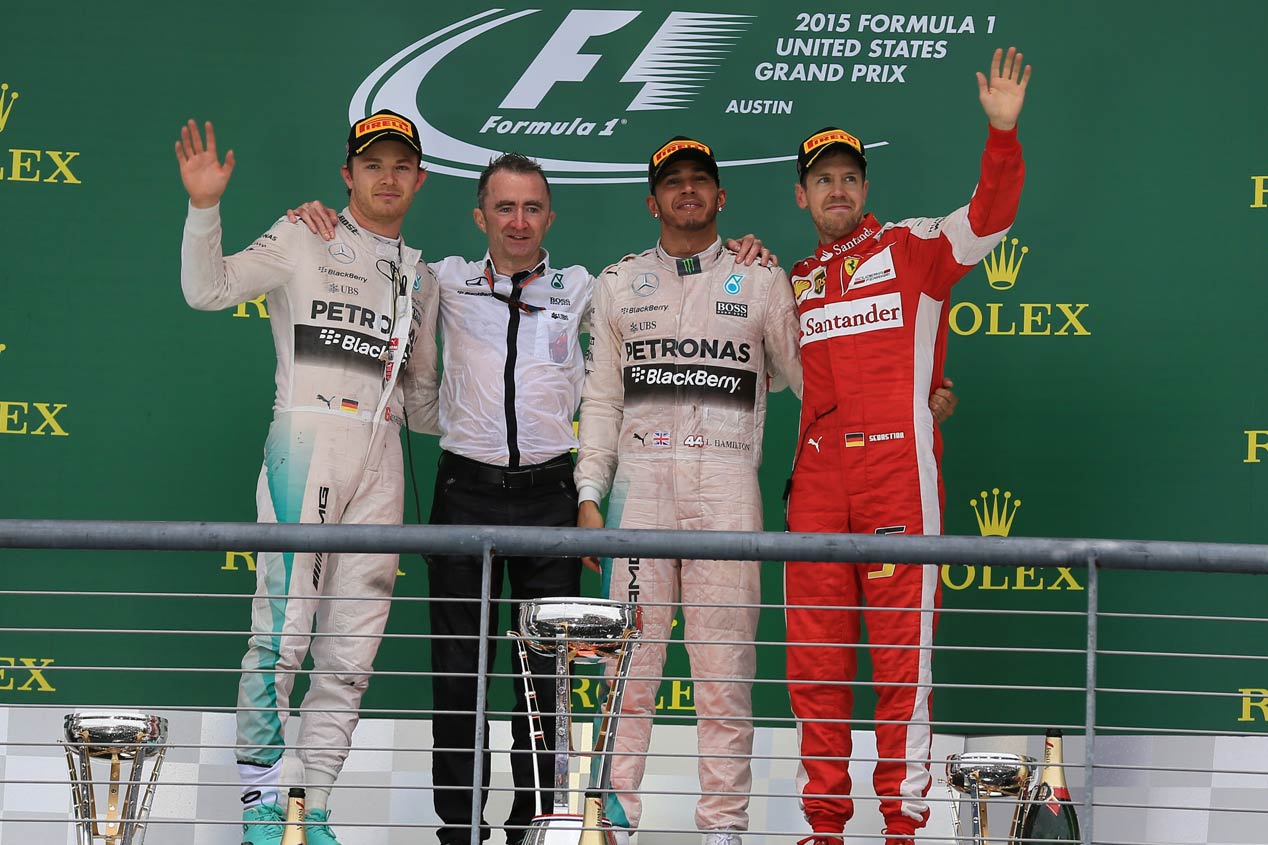 Gran Premio de EE.UU 2015: Hamilton, tricampeón del mundo