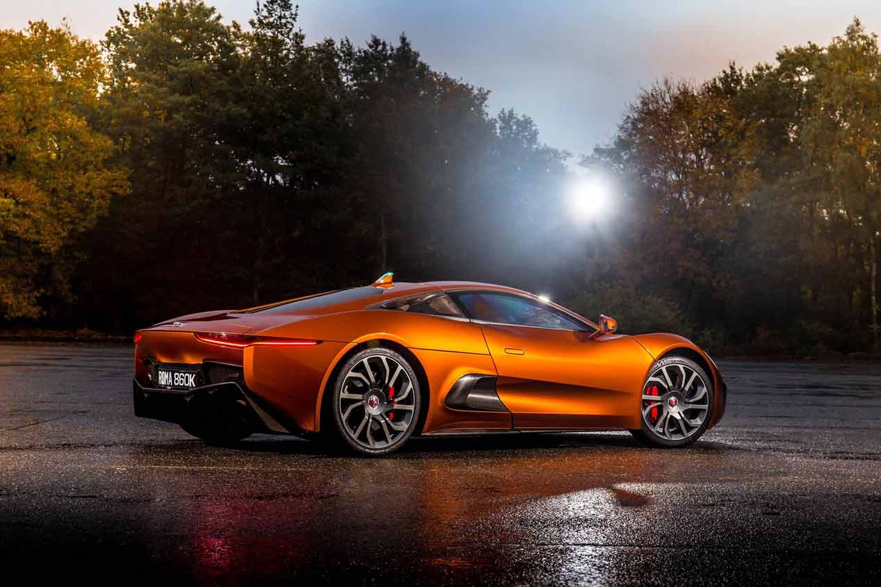 Jaguar C-X75 Bond Concept, las fotos de este brutal deportivo