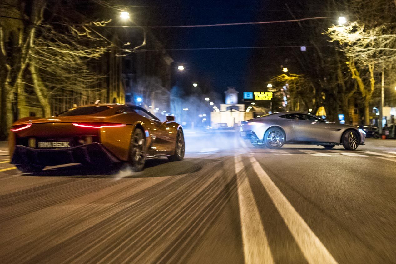 Escenas de acción de Spectre, la última película de James Bond