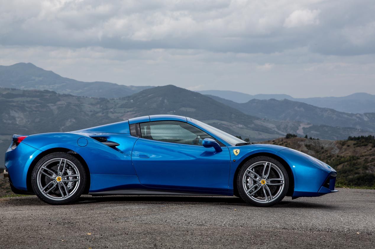 Ferrari 488 Spyder, descapotable con turbo