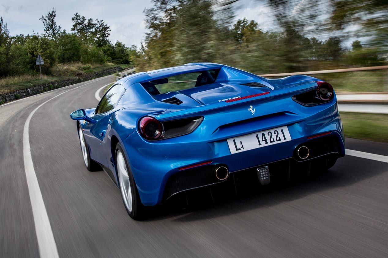 Ferrari 488 Spyder, descapotable con turbo