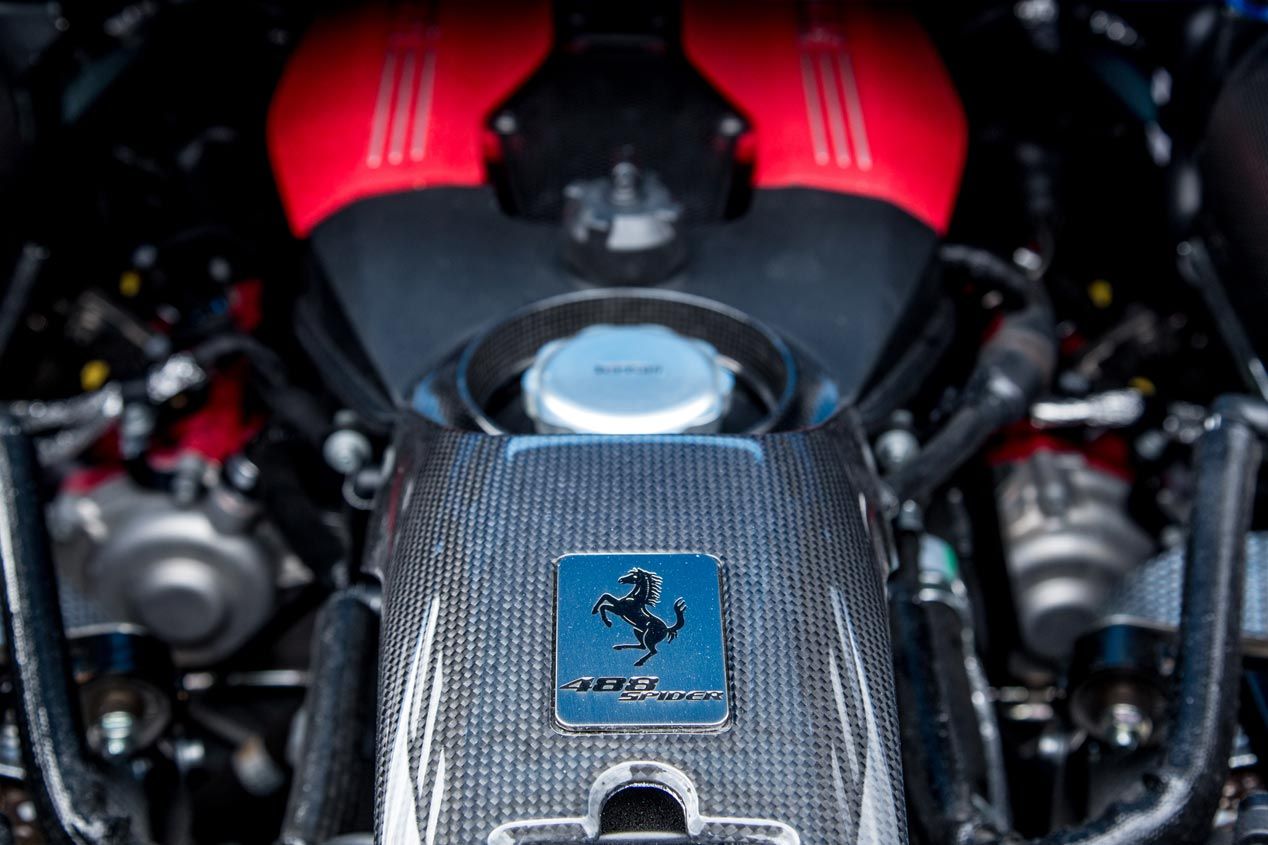 Ferrari 488 Spyder, descapotable con turbo