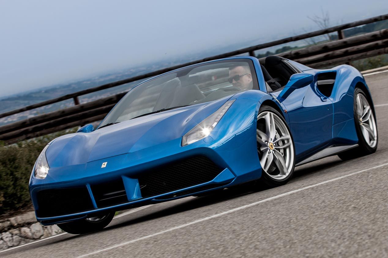 Ferrari 488 Spyder, descapotable con turbo