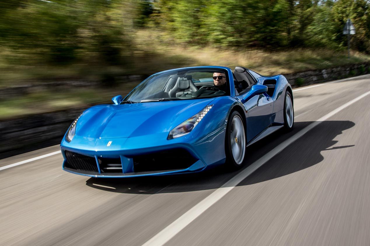Ferrari 488 Spyder, descapotable con turbo
