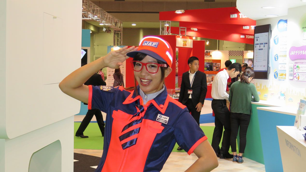 Las chicas más guapas del Salón de Tokio 2015