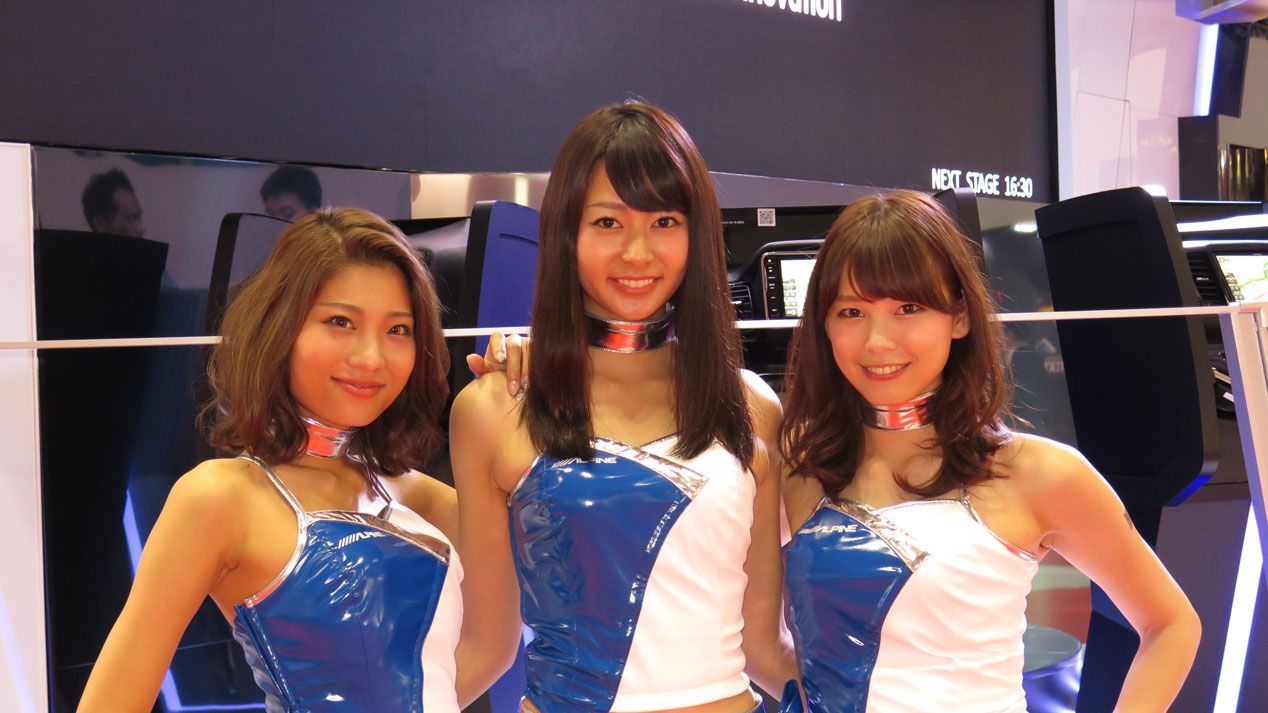 Las chicas más guapas del Salón de Tokio 2015