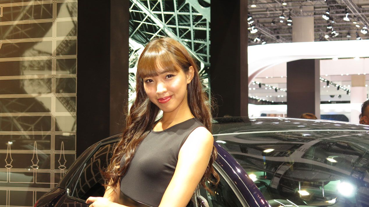 Las chicas más guapas del Salón de Tokio 2015