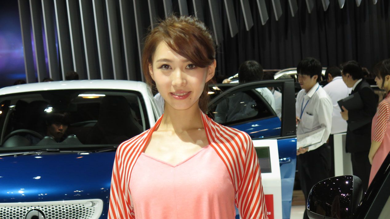 Las chicas más guapas del Salón de Tokio 2015