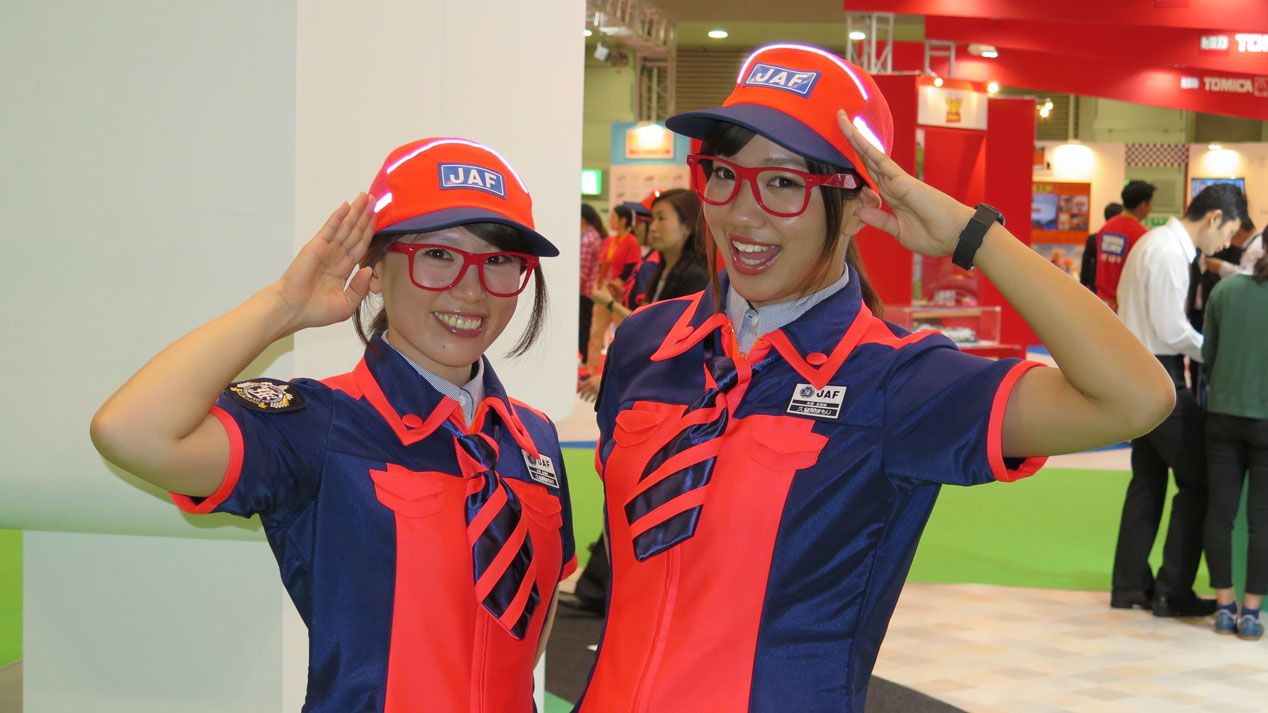 Las chicas más guapas del Salón de Tokio 2015