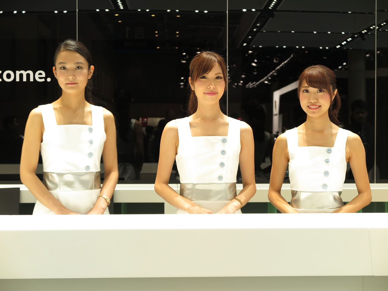 Las chicas más guapas del Salón de Tokio 2015