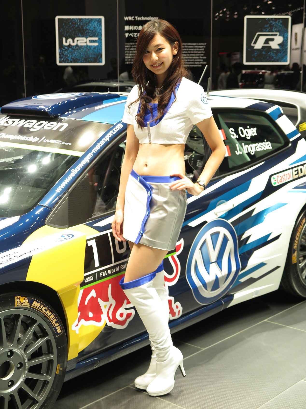 Las chicas más guapas del Salón de Tokio 2015