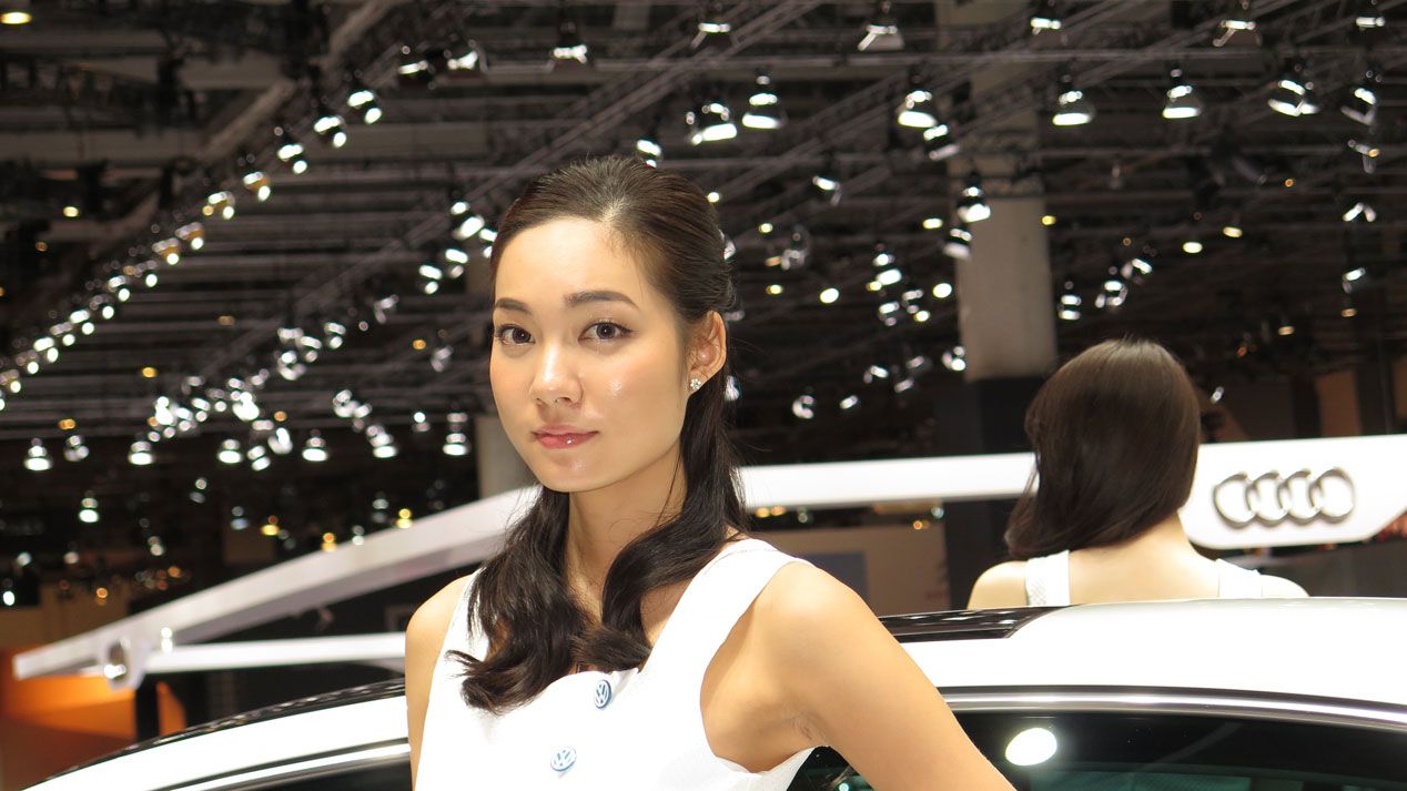 Las chicas más guapas del Salón de Tokio 2015