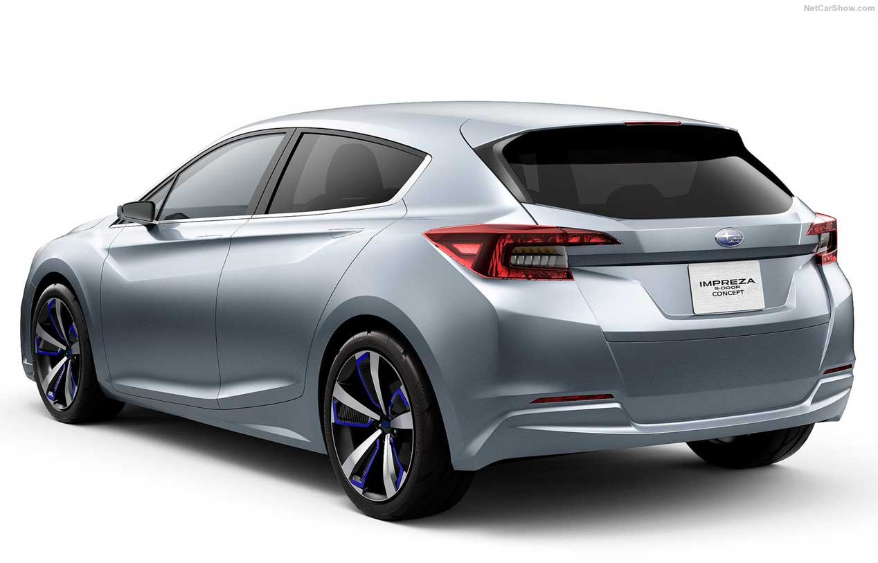 El Subaru Impreza Concept de cinco puertas estará en Tokio