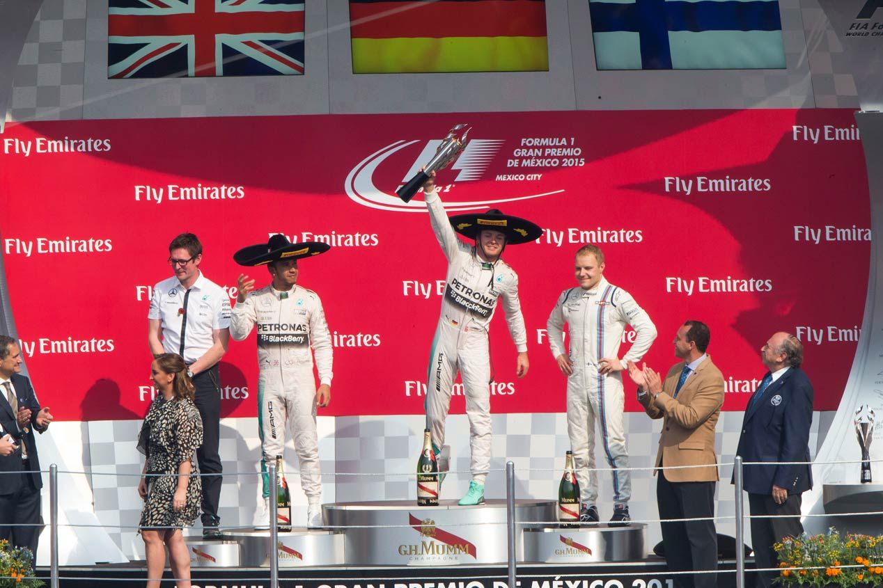 Gran Premio de México 2015: la cuarta de Rosberg