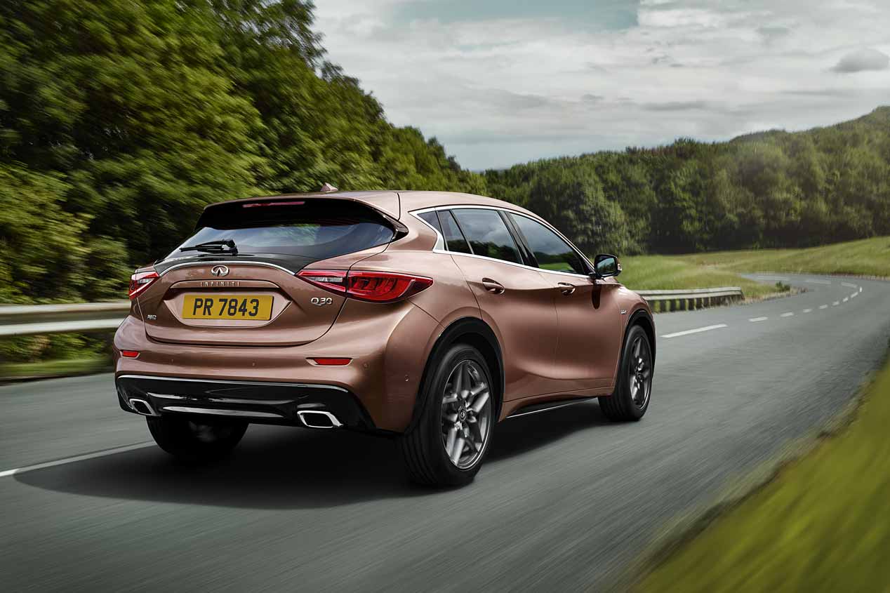 Infiniti Q30, prueba del nuevo SUV compacto