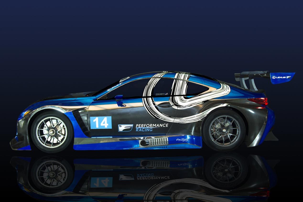 Lexus RC F GT3, preparado para los circuitos