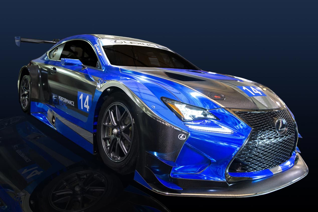 Lexus RC F GT3, preparado para los circuitos