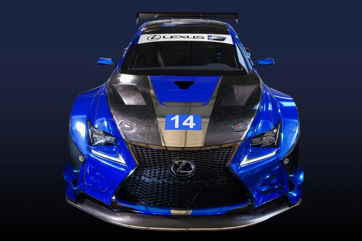 Lexus RC F GT3, preparado para los circuitos