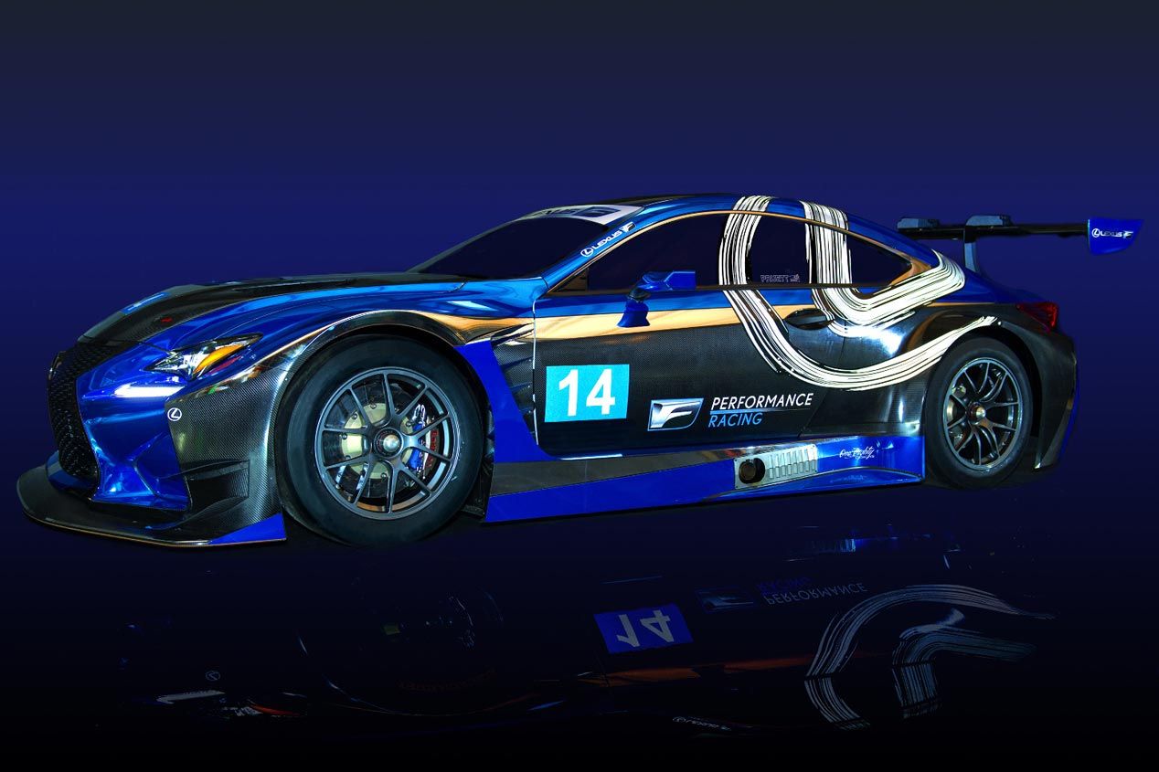 Lexus RC F GT3, preparado para los circuitos
