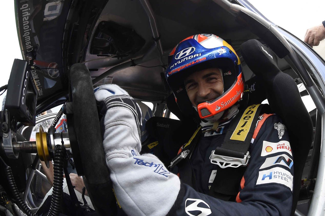 Dani Sordo, entrevista y copilotaje con el Hyundai i20 WRC