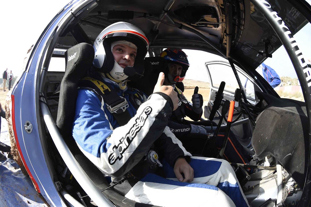 Dani Sordo, entrevista y copilotaje con el Hyundai i20 WRC