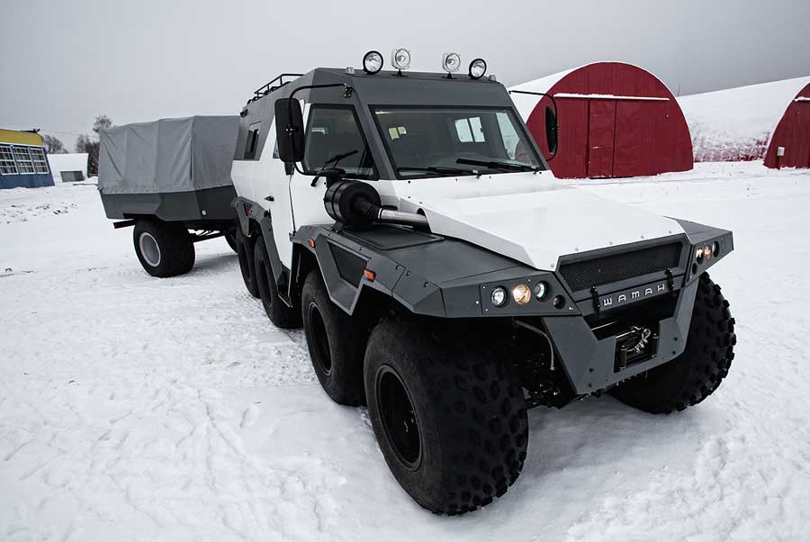 Avtoros Shaman 8x8 ATV, fotos del todoterreno total