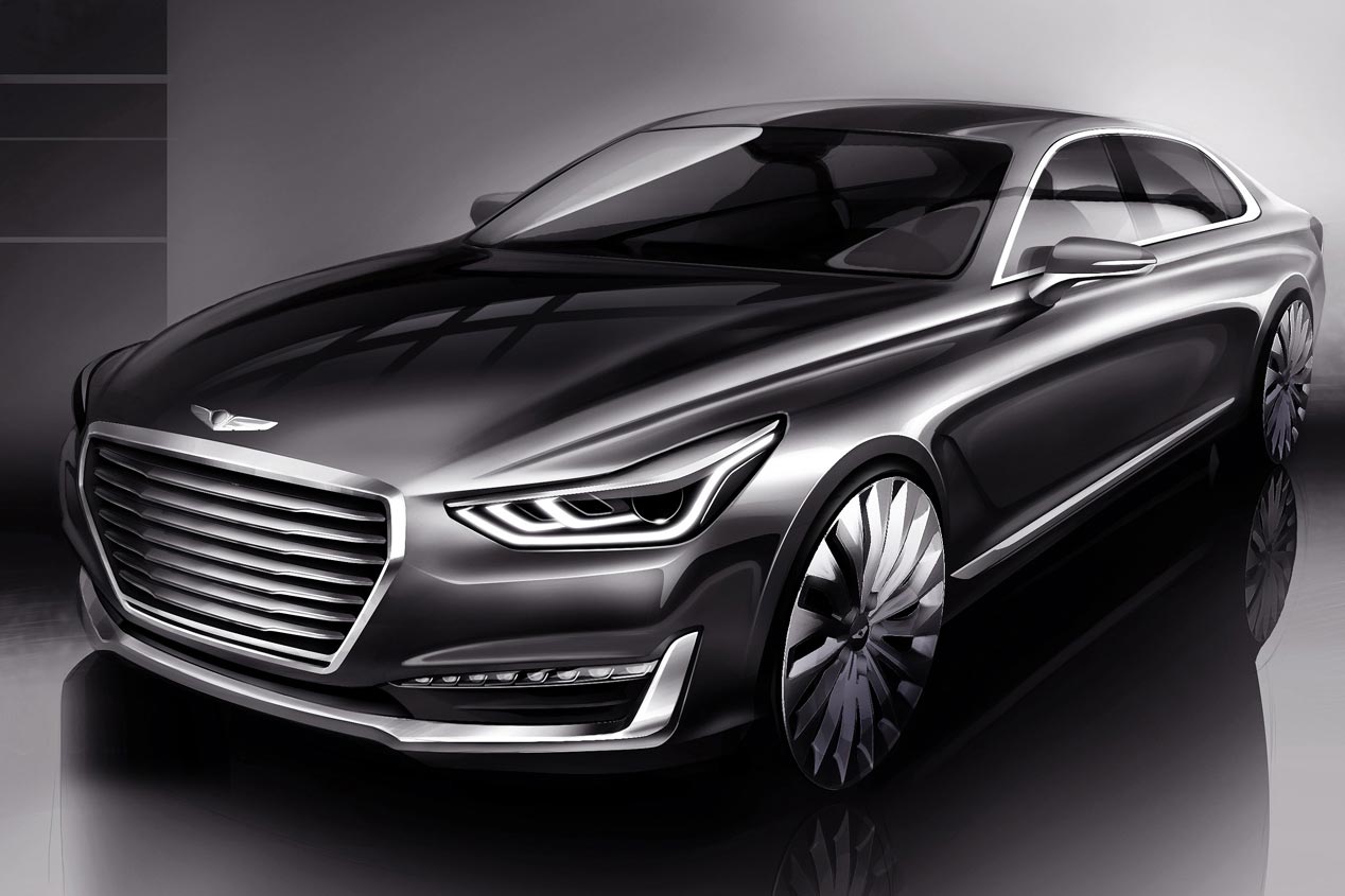 Genesis G90, primer modelo de Genesis como marca fuera de Hyundai