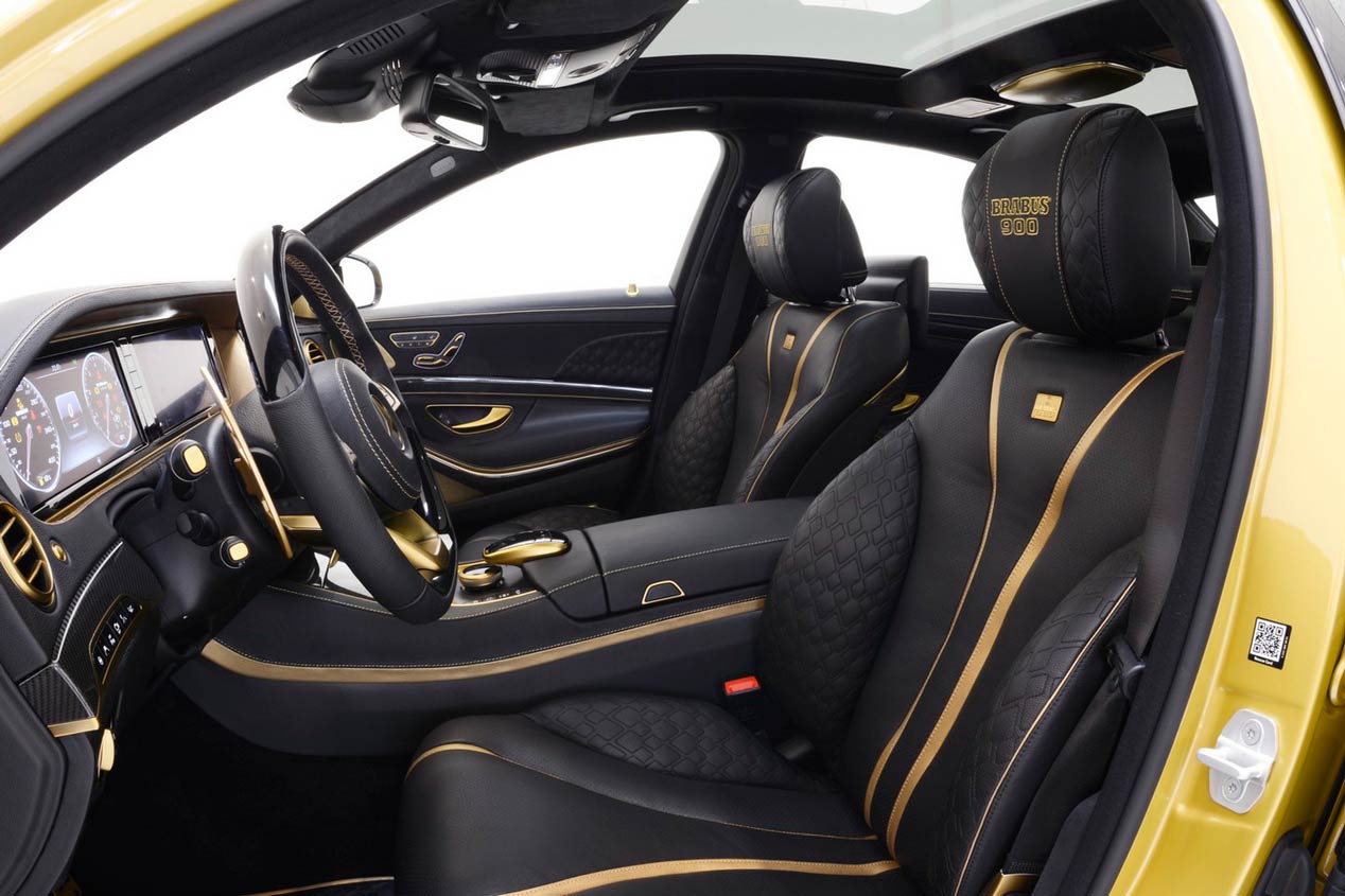 Brabus Rocket 900 Desert Gold Edition, el superdeportivo dorado
