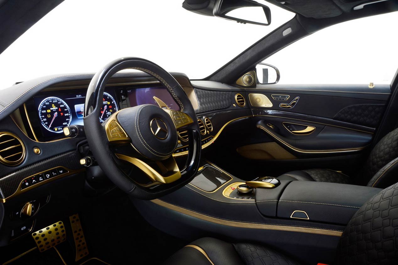 Brabus Rocket 900 Desert Gold Edition, el superdeportivo dorado