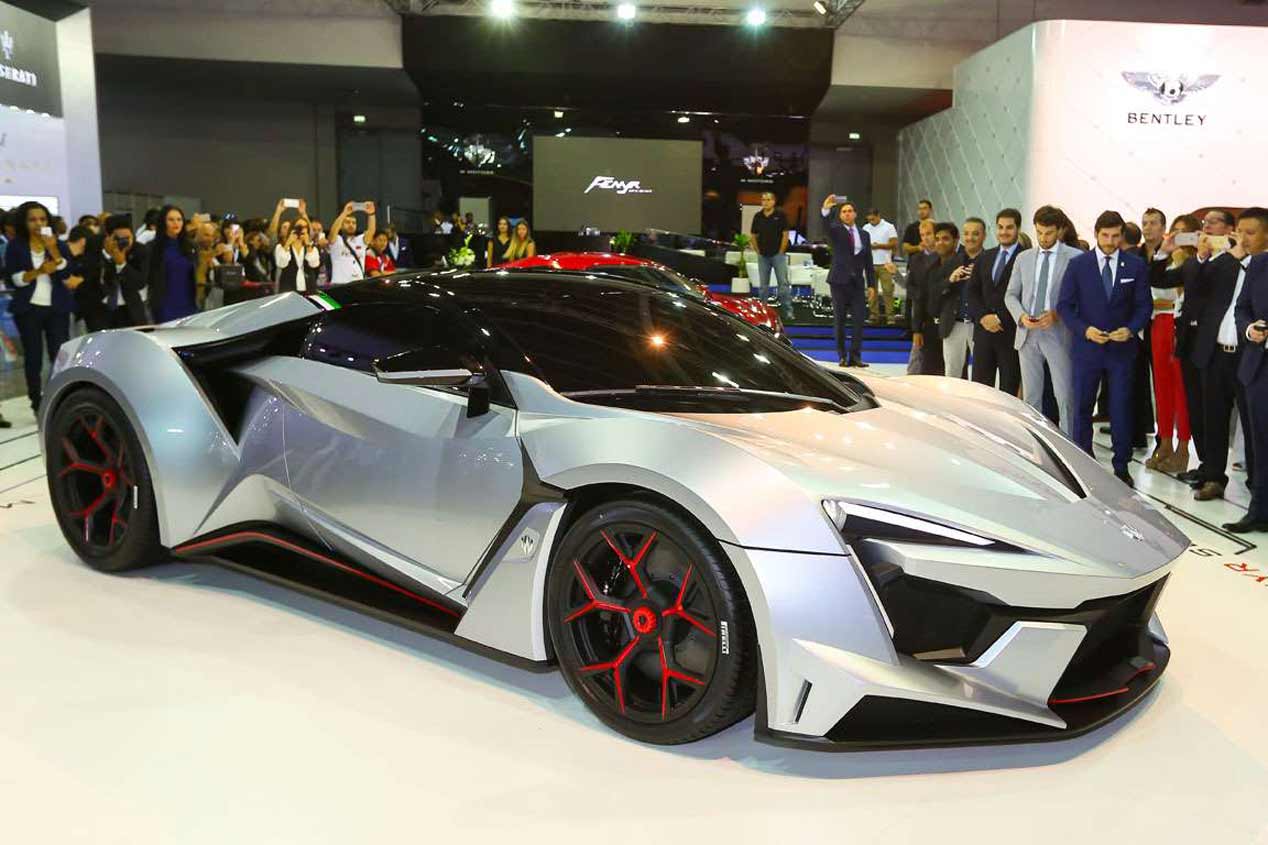 Los 10 coches más 'hot' del Salón de Dubai 2015