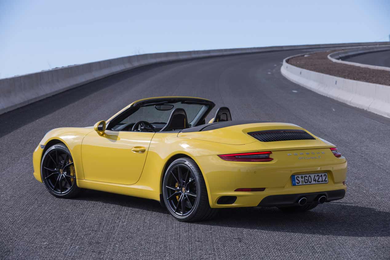 Porsche 911 Carrera Cabrio, en imágenes