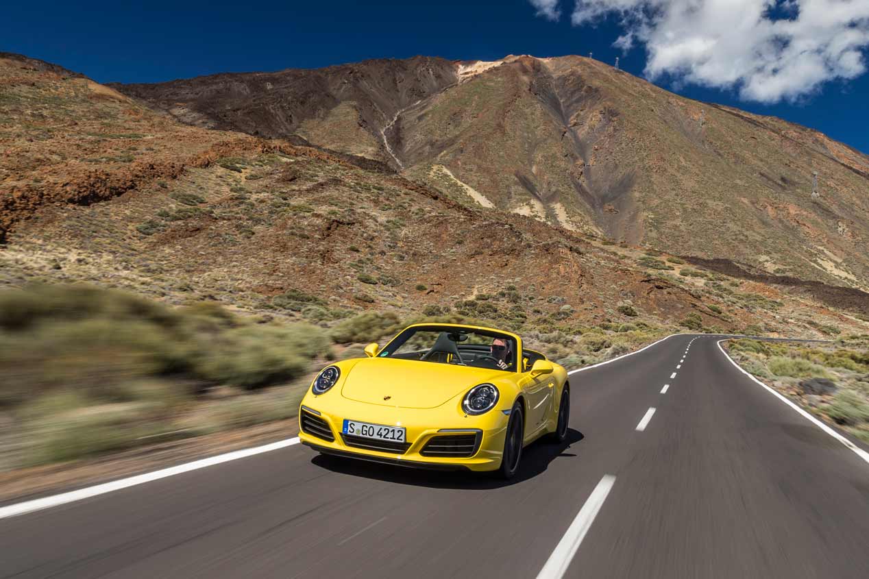 Porsche 911 Carrera Cabrio, en imágenes
