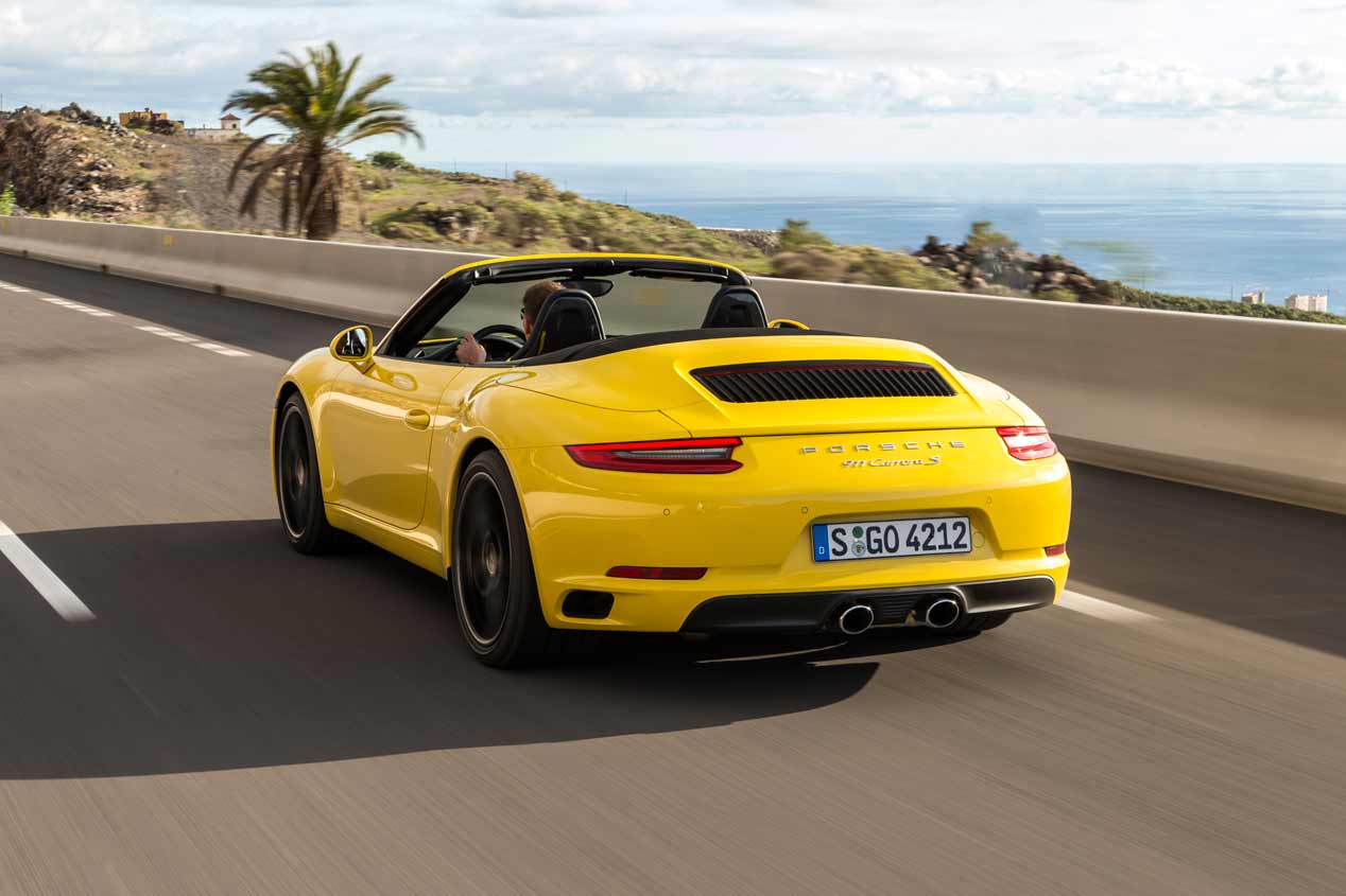 Porsche 911 Carrera Cabrio, en imágenes