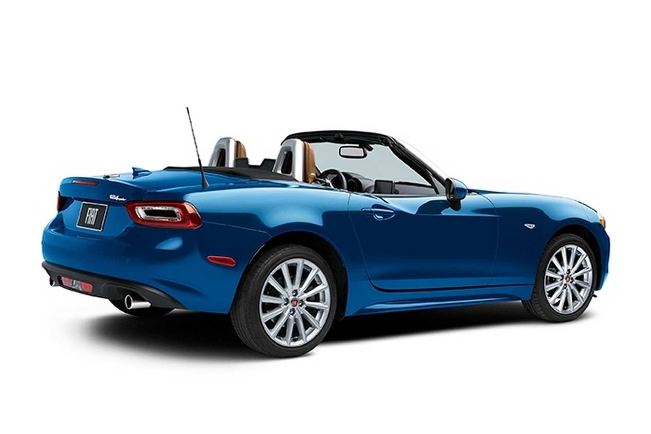 Fiat 124 Spider, las fotos de este cabrio biplaza
