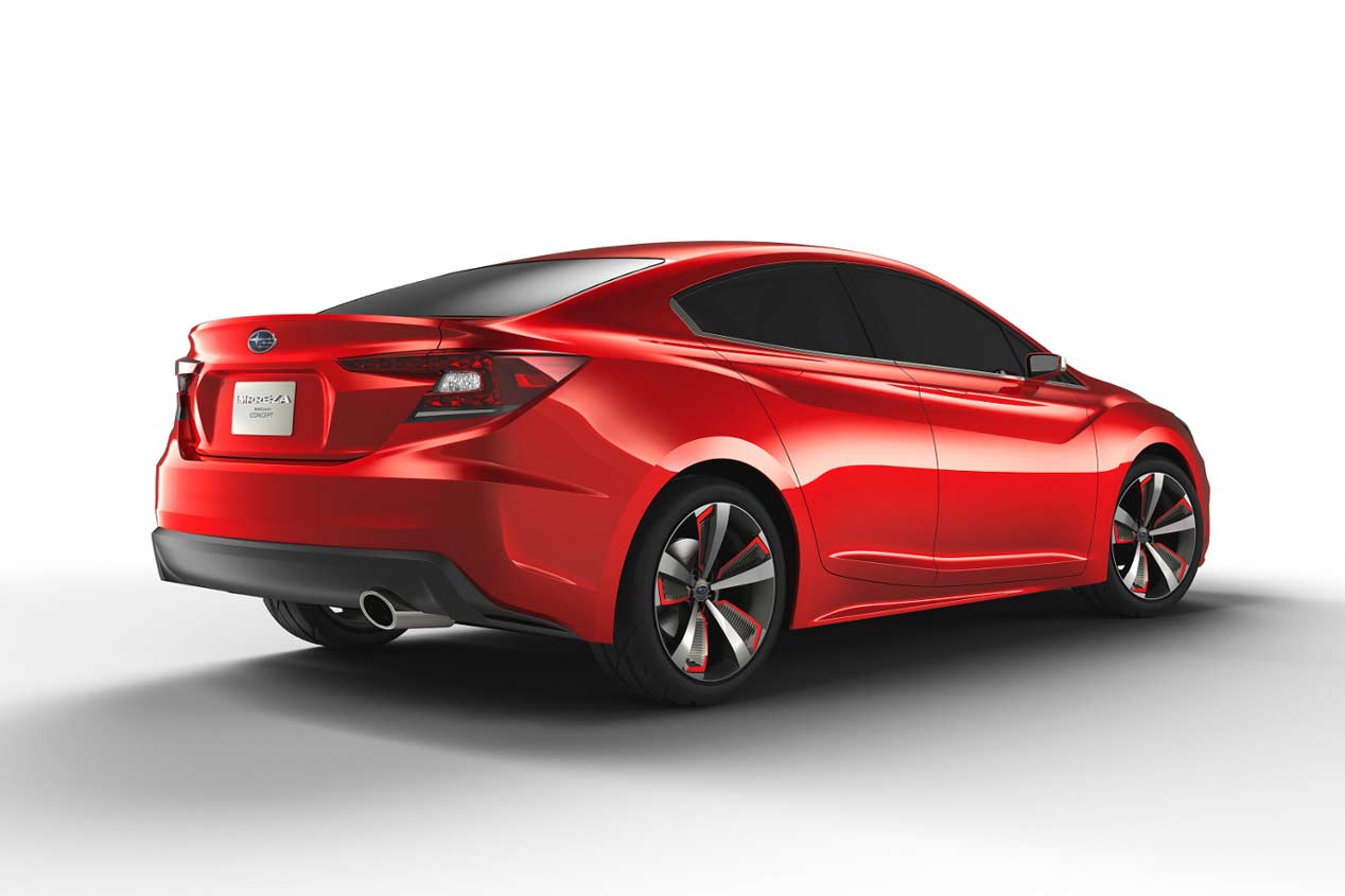 Subaru Impreza Sedán Concept 2016, sus primeras fotos